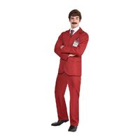 Costume Anchorman Ron Burgundy Men's Standard
