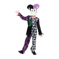 Costume Jester Boy 6-8 Years