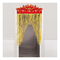 Chinese New Year Door Curtain Hot Stamped