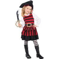Costume Pirate Little Lass 4-6 Years