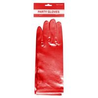 Short Gloves Red