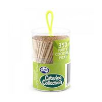 Toothpick Cocktail Single Pointed/grooved Top 350 Pack