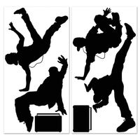 Insta-theme Break Dancers & Boom Box 80'S Props