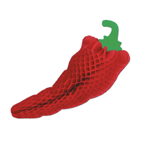 Chilli Pepper Honeycomb Hanging Decoration