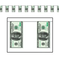 Pennant Banner One Hundred Dollar Bill (25cm x 3.7M )