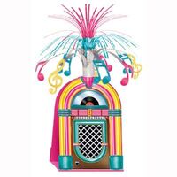 Jukebox & Music Notes Cascade Centrepiece
