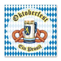Luncheon Napkins Oktoberfest (33cm x 33cm) 2Ply 16 Pack
