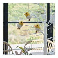 Hop Hop Hooray Felt Chick Tree Decorations 3 Pack