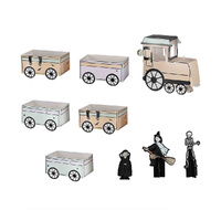 Boo Crew Ghost Train Treat Decoration Stand FSC