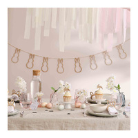Hey Bunny Wooden Bunting FSC