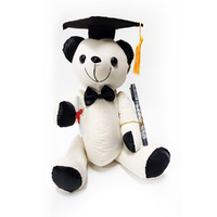 Personalised Graduation Signature Autograph Bear 40cm