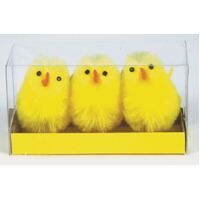Easter Chicks Yellow 3 Pack
