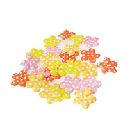 Easter Fabric Flower Decorations 24 pack 