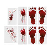 Fright Night  Floor Stickers 8 Pack