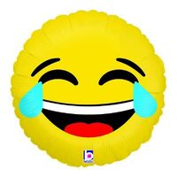45cm Emoji Face Lol (Laugh Out Loud) Foil Balloon