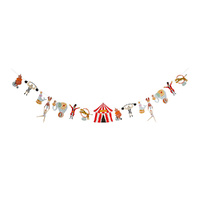 Circus Party Circus Garland 3m