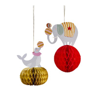 Circus Party Honeycombs 2 Pack