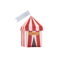 Circus Party Customisable Party Boxes 4 Pack