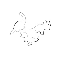 Party Dinosaurs Cookie Cutters 3 Pack