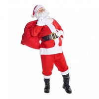 Costume Santa Suit Men's Size