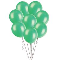 30cm Green Decorator Balloons 25 Pack