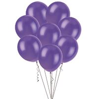 30cm Purple Decorator Balloons 25 Pack