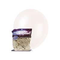 30cm White Pearl Balloons 100 Pack