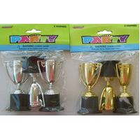 3 Trophies - Silver & Gold