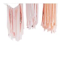 Mix It Up Streamer Ceiling Kit Pink Blush & Rose Gold