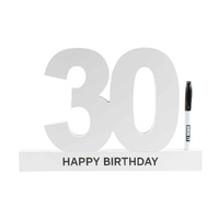 30th Birthday Signature Block