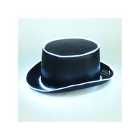 Light Up Top Hat Black