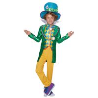 Mad Hatter Boys Deluxe Costume (Large Polybag)