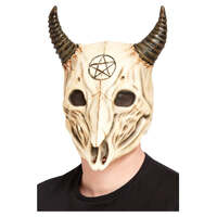 Satanic Ram Skull Overhead Mask