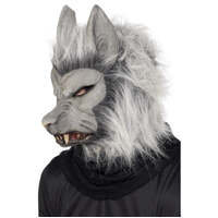 Grey Werewolf Mask