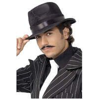 Black Indestructible Fedora Hat