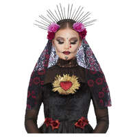 Deluxe Sunburst Day of the Dead Headband