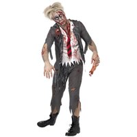 High School Horror Zombie School Boy Costume