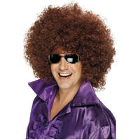 Brown Mega Huge Afro Wig