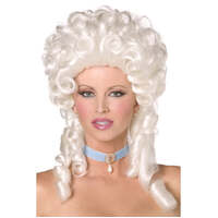 White Baroque Wig