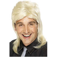 Blonde Mullet Wig