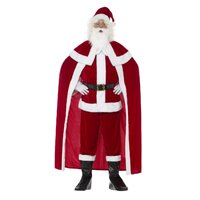 Deluxe Santa Claus Costume with Trousers