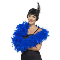 Royal Blue Deluxe Feather Boa