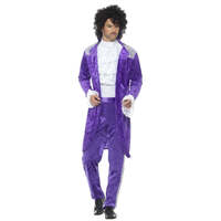 80s Purple Musician Costume