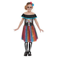 Neon Day of The Dead Girl Costume