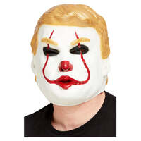 Clown President Overhead Mask