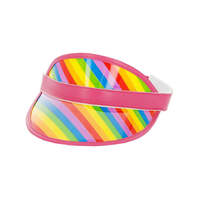 Rainbow Transparent Visor