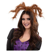 Brown Hairy Tarantula Spider Headband