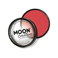 Moon Creations Pro Face Paint Cake Pot Bright Red
