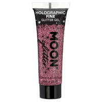 Moon Glitter Holographic Fine Glitter Gel Pink