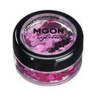 Moon Glitter Holographic Chunky Glitter Pink